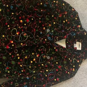 This is actually a fine corduroy jacket pleated back, great colors.